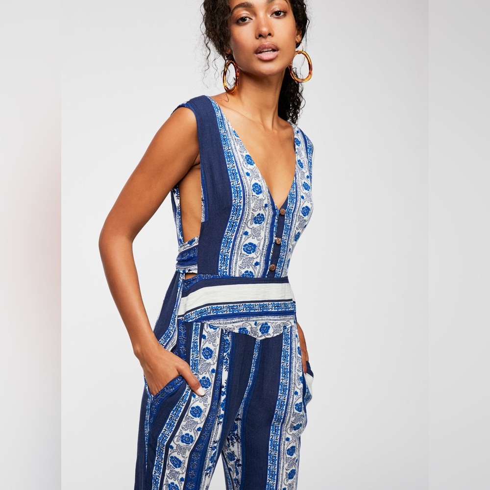 Free People All Shook Up Jumpsuit